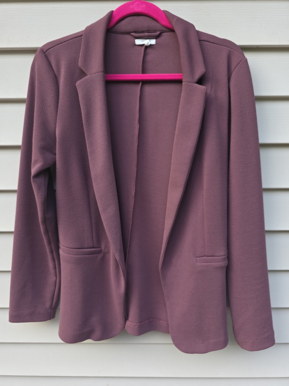 Maurices Dusty Mauve Open-Front Blazer